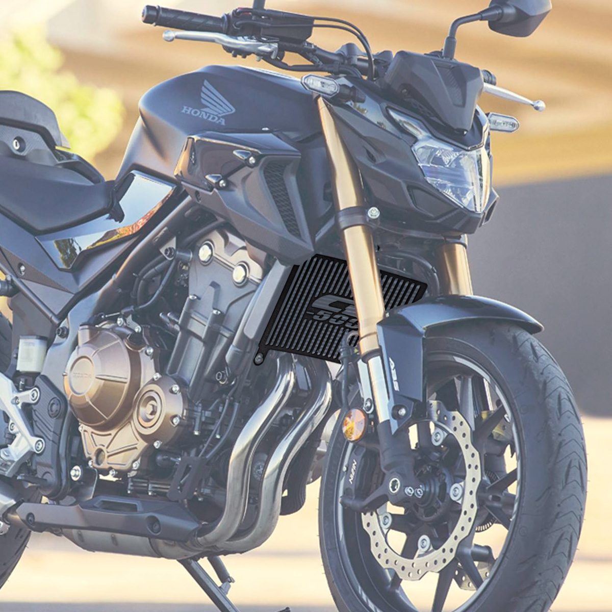 Protetor Radiador CB500X 2013 em Diante Frisado - Imagem 4