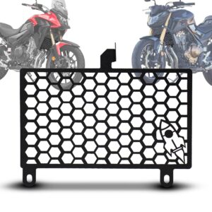 Protetor Radiador CB500X 2013 Diante Foguetao - Preto