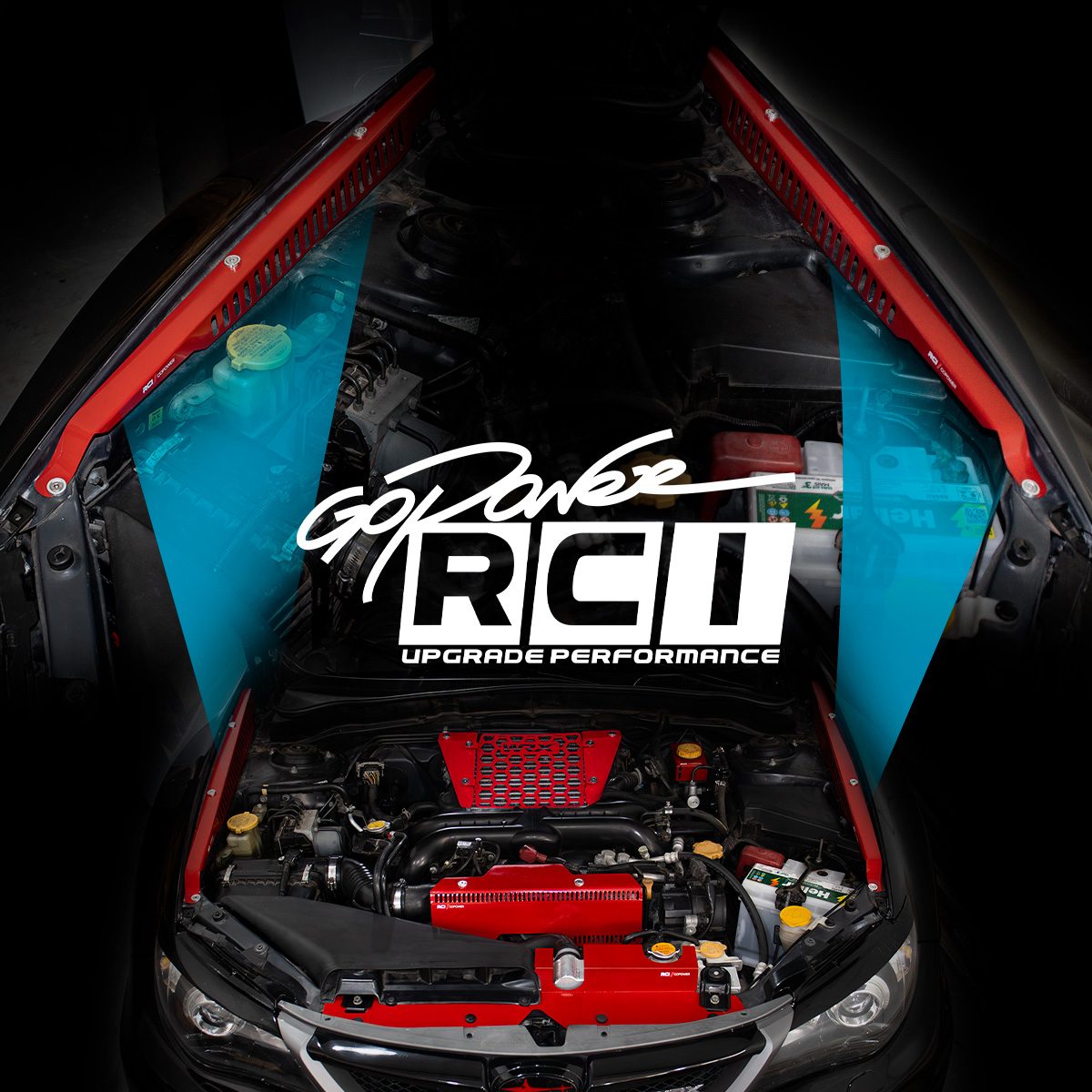 Par Acabamento Lateral Interna Paralama Subaru Impreza WRX STI 2008 a 2014 - Imagem 2