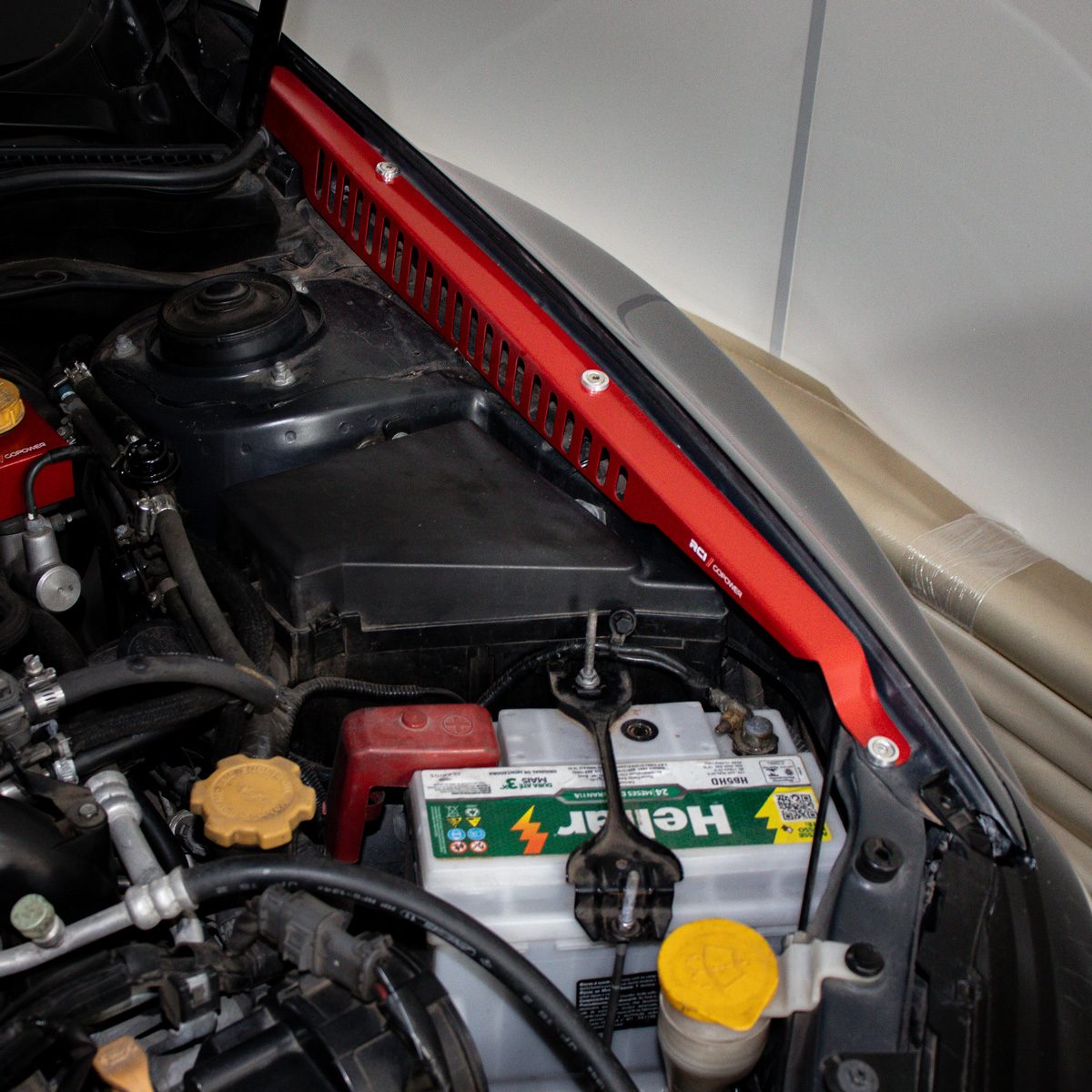 Par Acabamento Lateral Interna Paralama Subaru Impreza WRX STI 2008 a 2014 - Imagem 4