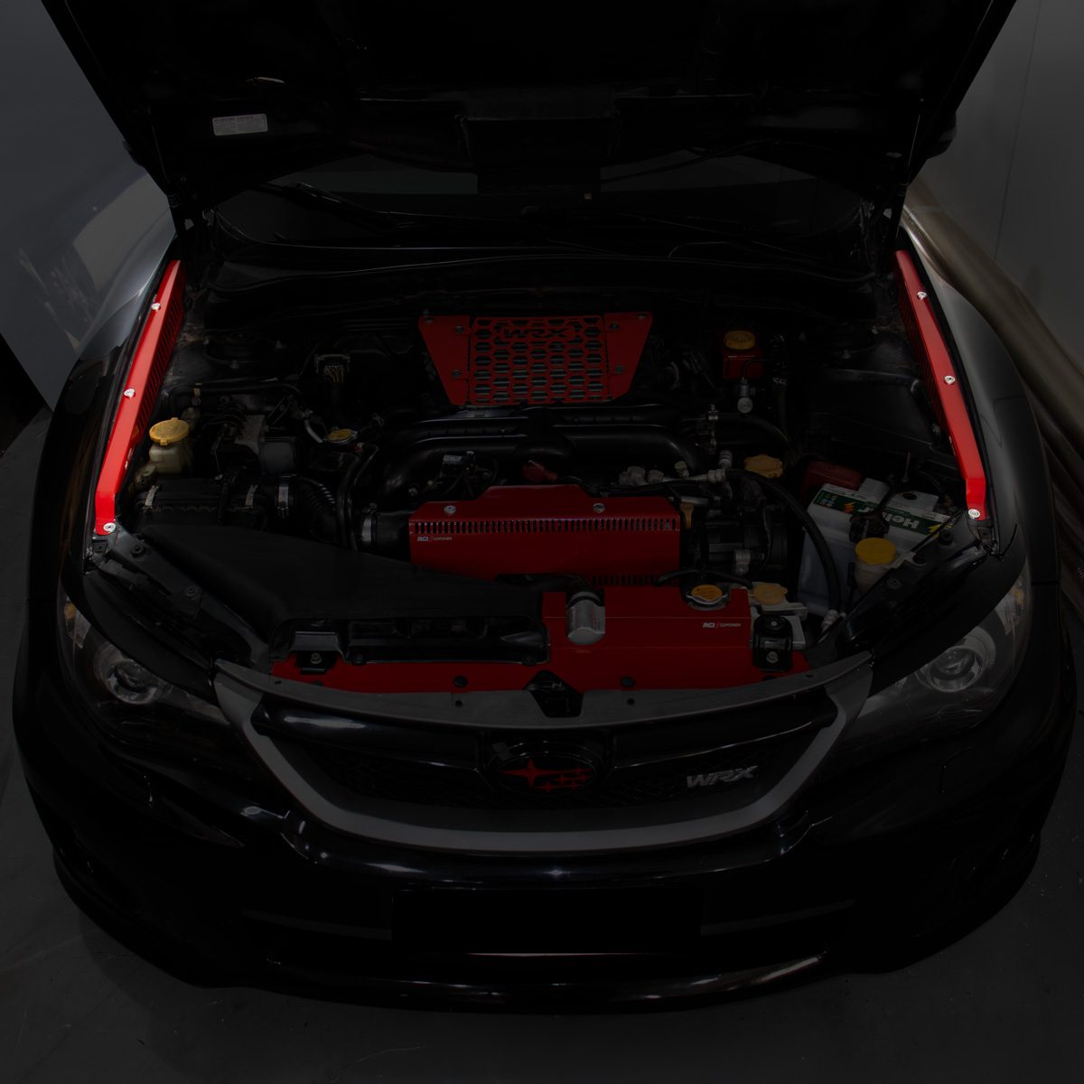 Par Acabamento Lateral Interna Paralama Subaru Impreza WRX STI 2008 a 2014 - Imagem 5