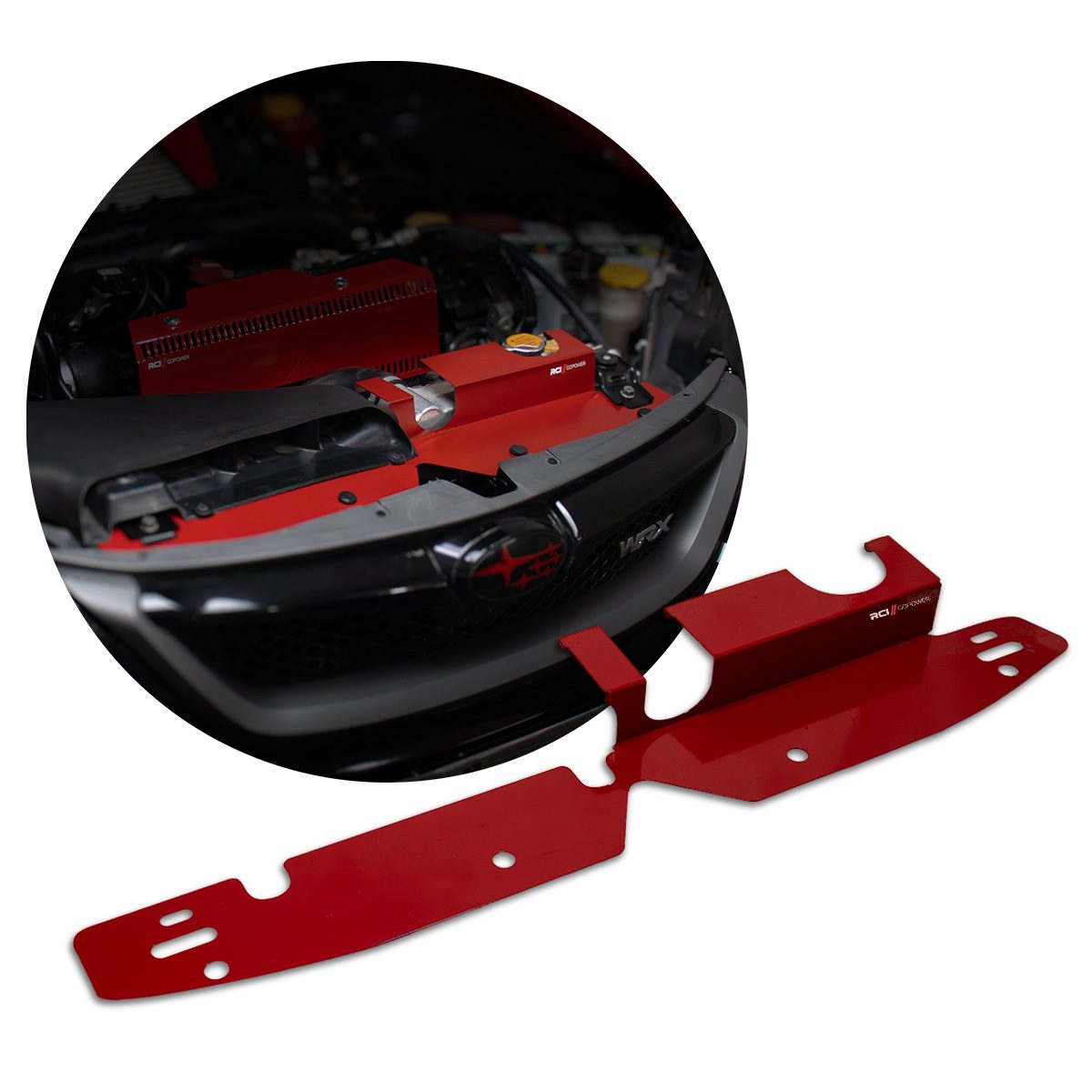 Acabamento Painel Radiador Subaru Impreza WRX STI 2008 a 2014