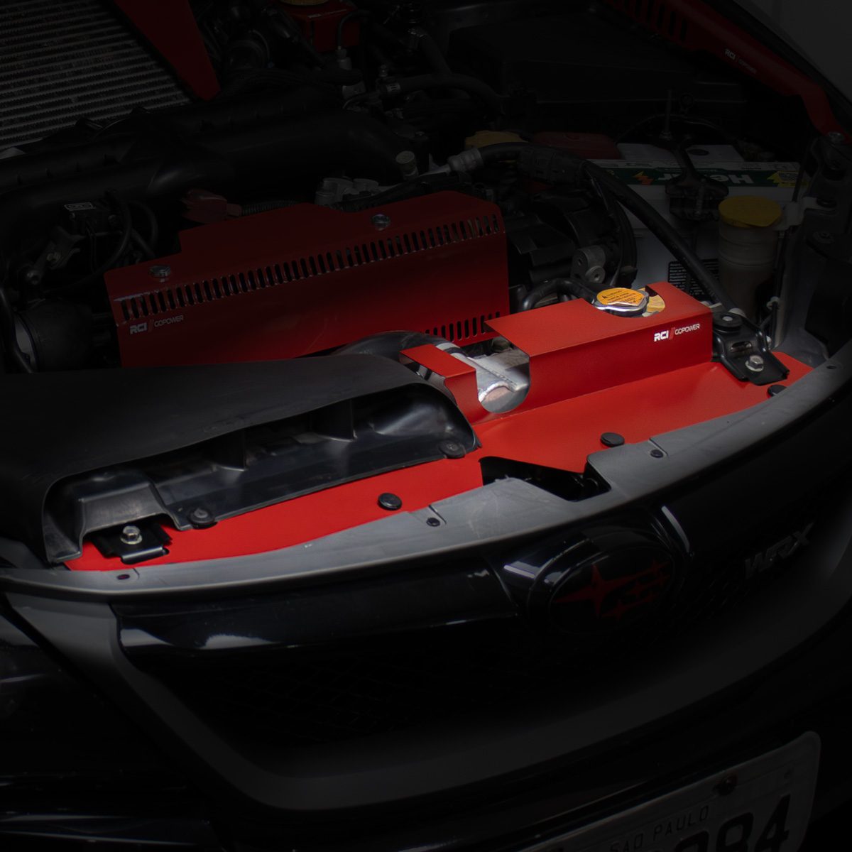 Acabamento Painel Radiador Subaru Impreza WRX STI 2008 a 2014 - Imagem 2