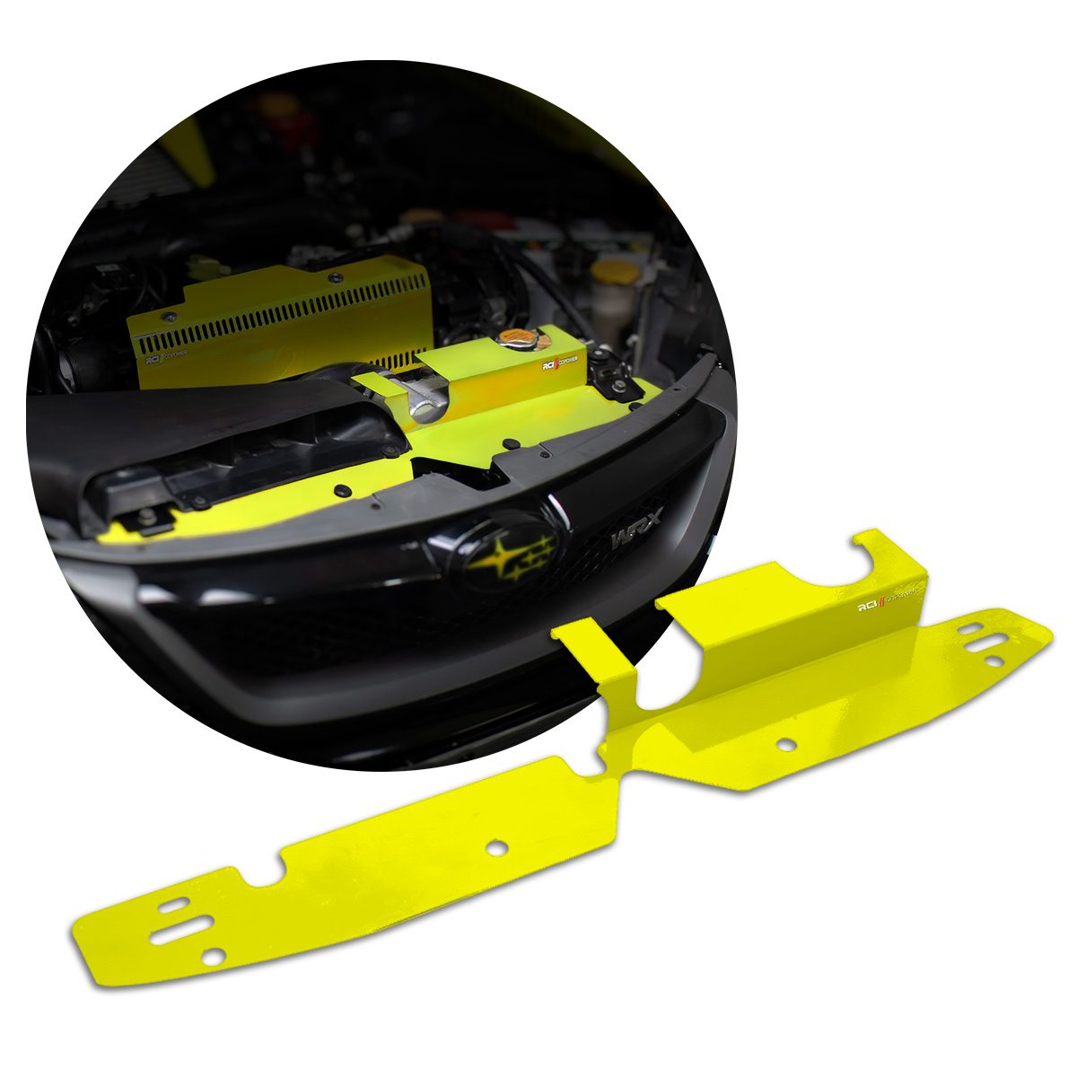 Acabamento Painel Radiador Subaru Impreza WRX STI 2008 a 2014 - Imagem 6