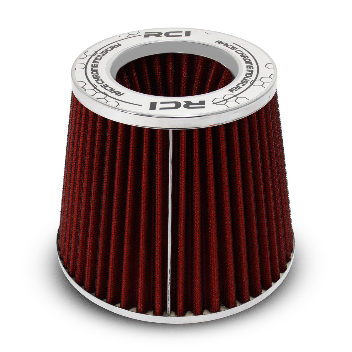 Filtro de Ar Esportivo Duplo Fluxo Alto 15X15CM Encaixe 75/62MM + Abraçadeira - Imagem 5