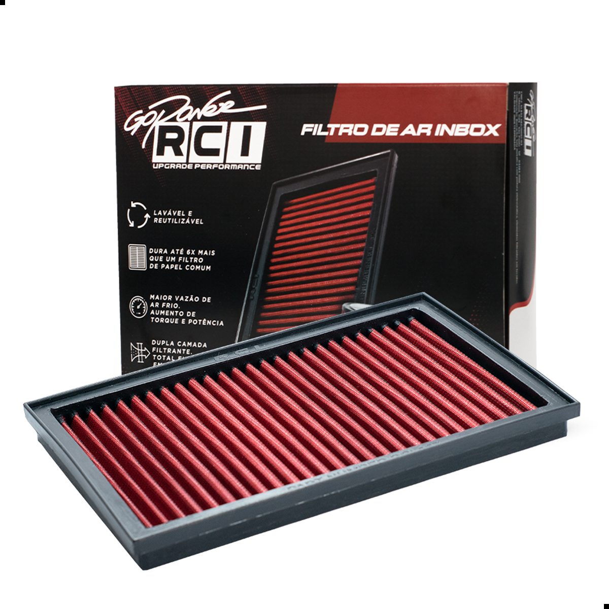 Filtro de Ar Inbox RCI Vw Fox 1.6 8V 2003 a 2008