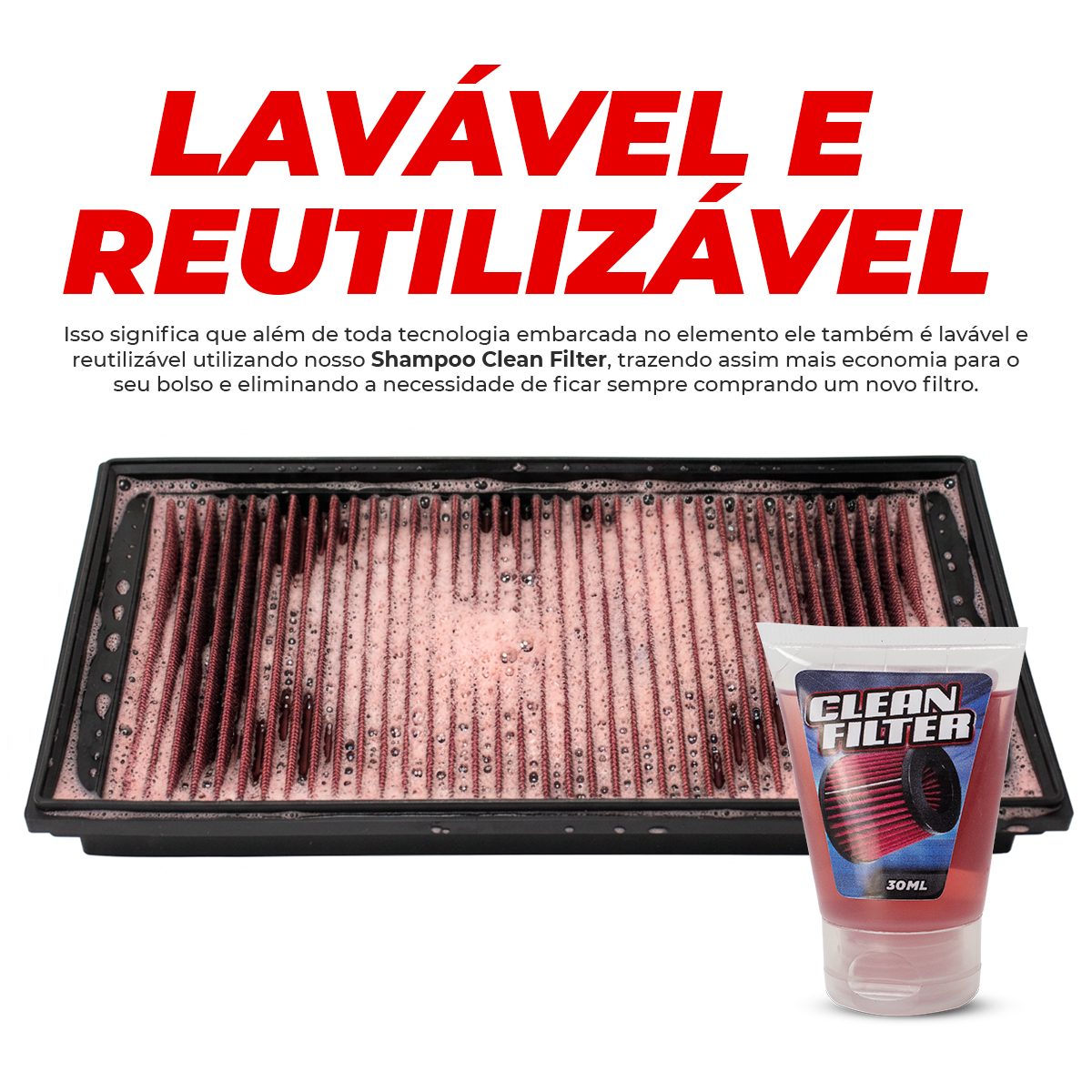 Filtro de Ar Inbox RCI Vw Bora 1.6 8V 1999 a 2005 - Imagem 5
