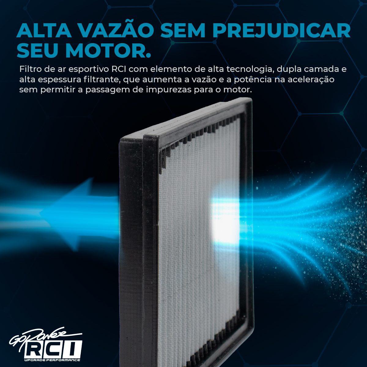 Filtro de Ar Inbox RCI Ford Edge 3.5 V6 24V 2008 a 2014 - Imagem 3