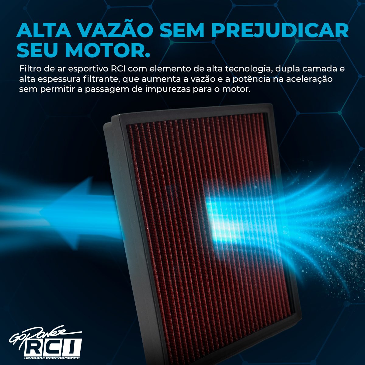 Filtro de Ar Inbox RCI Chevrolet Cruze 1.8 16V 2012 a 2016 - Imagem 3