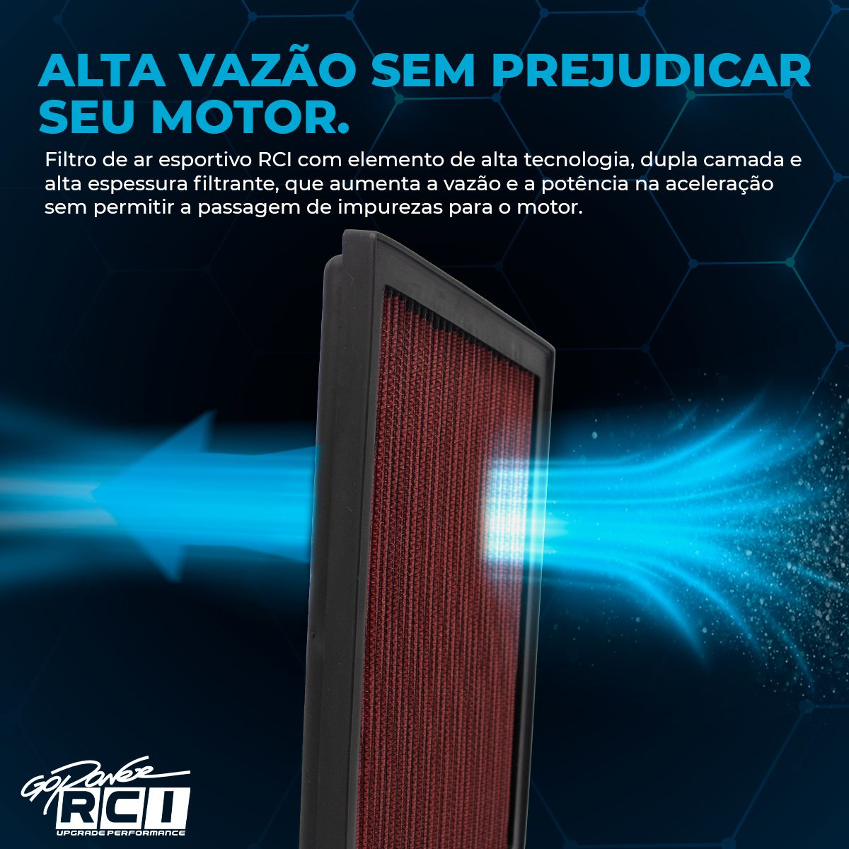 Filtro de Ar Inbox RCI BMW X1 sDrive20i F48 2.0 Turbo 2016 em diante - Imagem 3