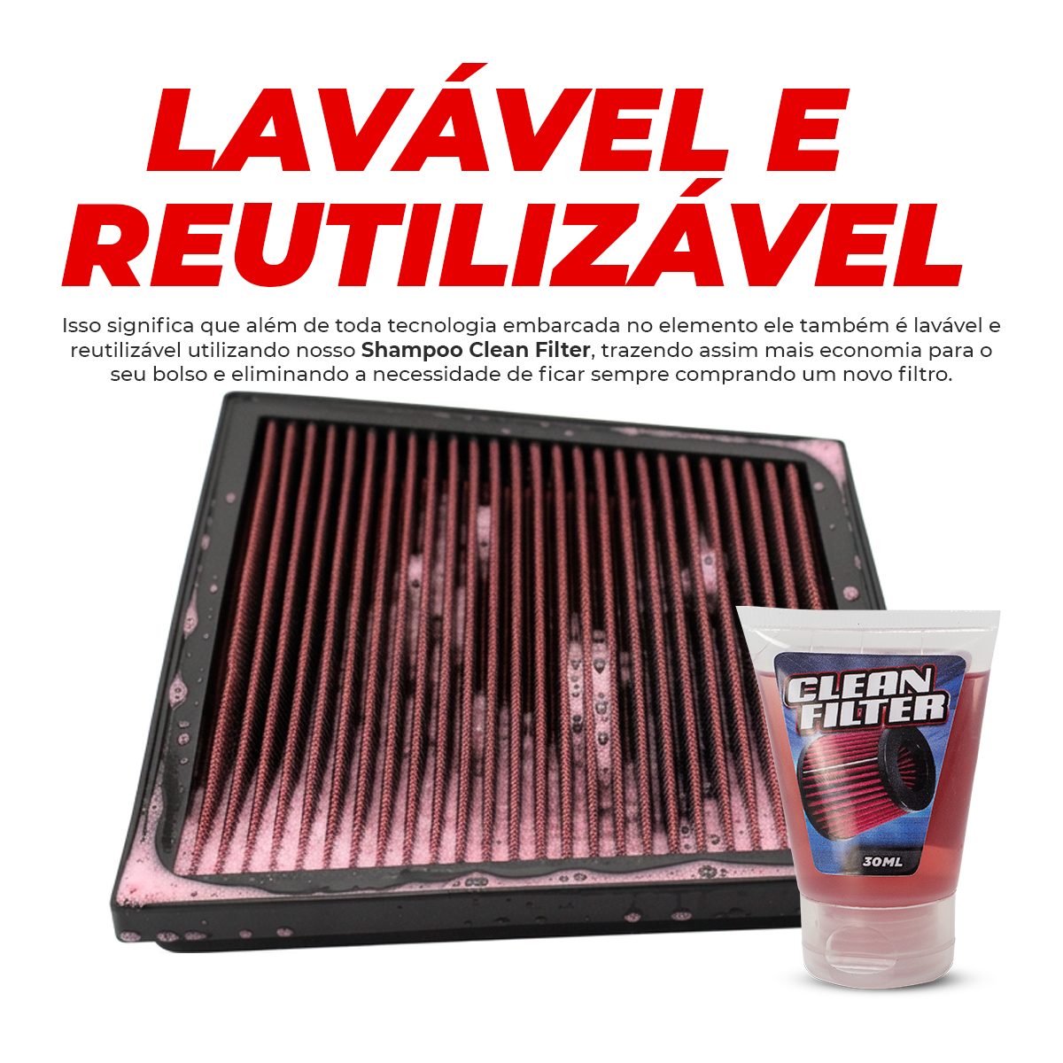Filtro de Ar Inbox RCI BMW X1 sDrive20i F48 2.0 Turbo 2016 em diante - Imagem 5