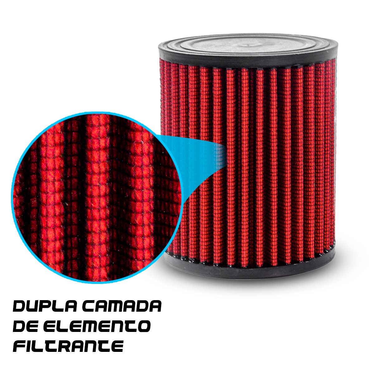 Filtro de Ar Inbox Honda CBR1000 Fireblade 2005 a 2007 (2 Peças) - Imagem 5