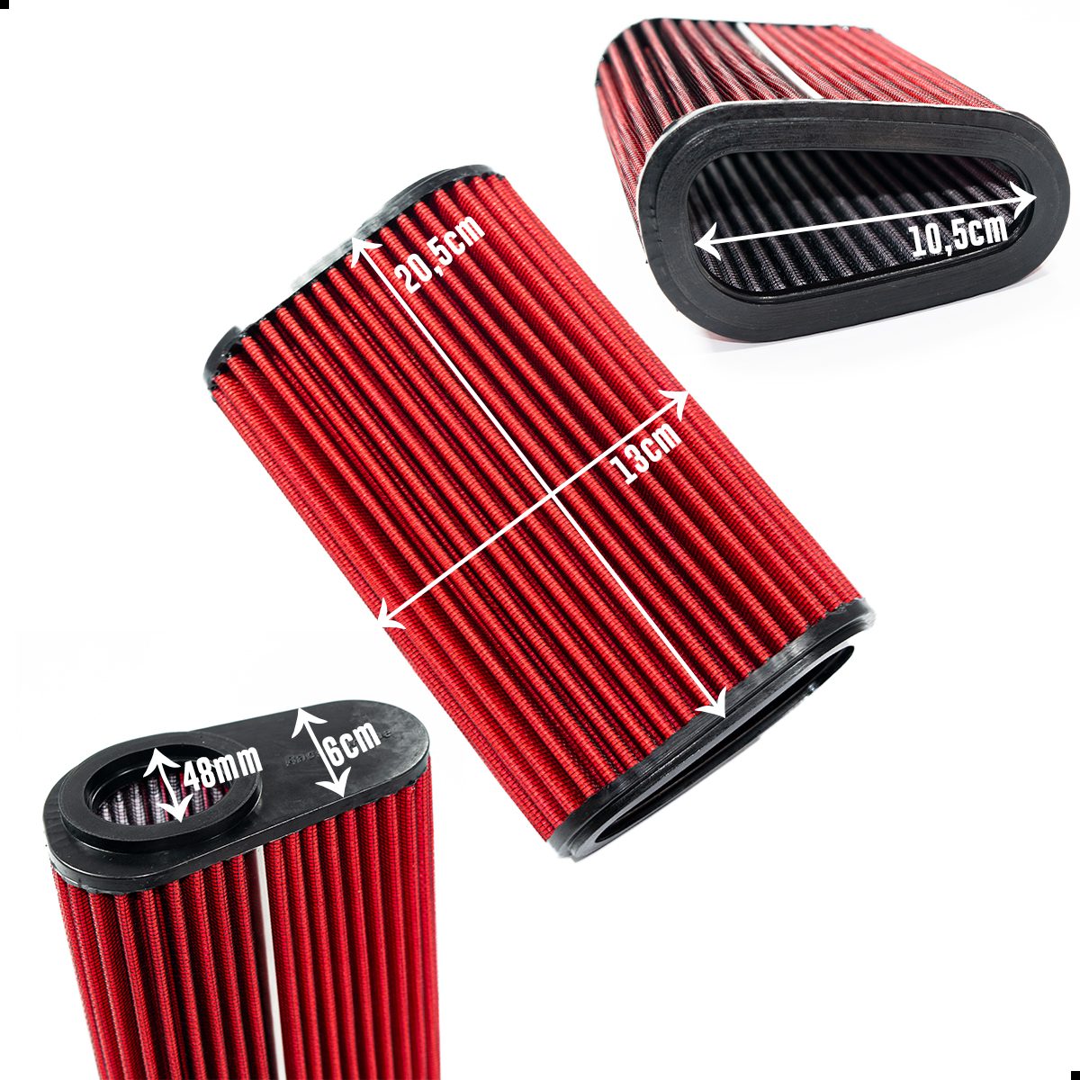 Filtro de Ar Inbox Honda CB1000/CB1000R 2011 em Diante - Imagem 2
