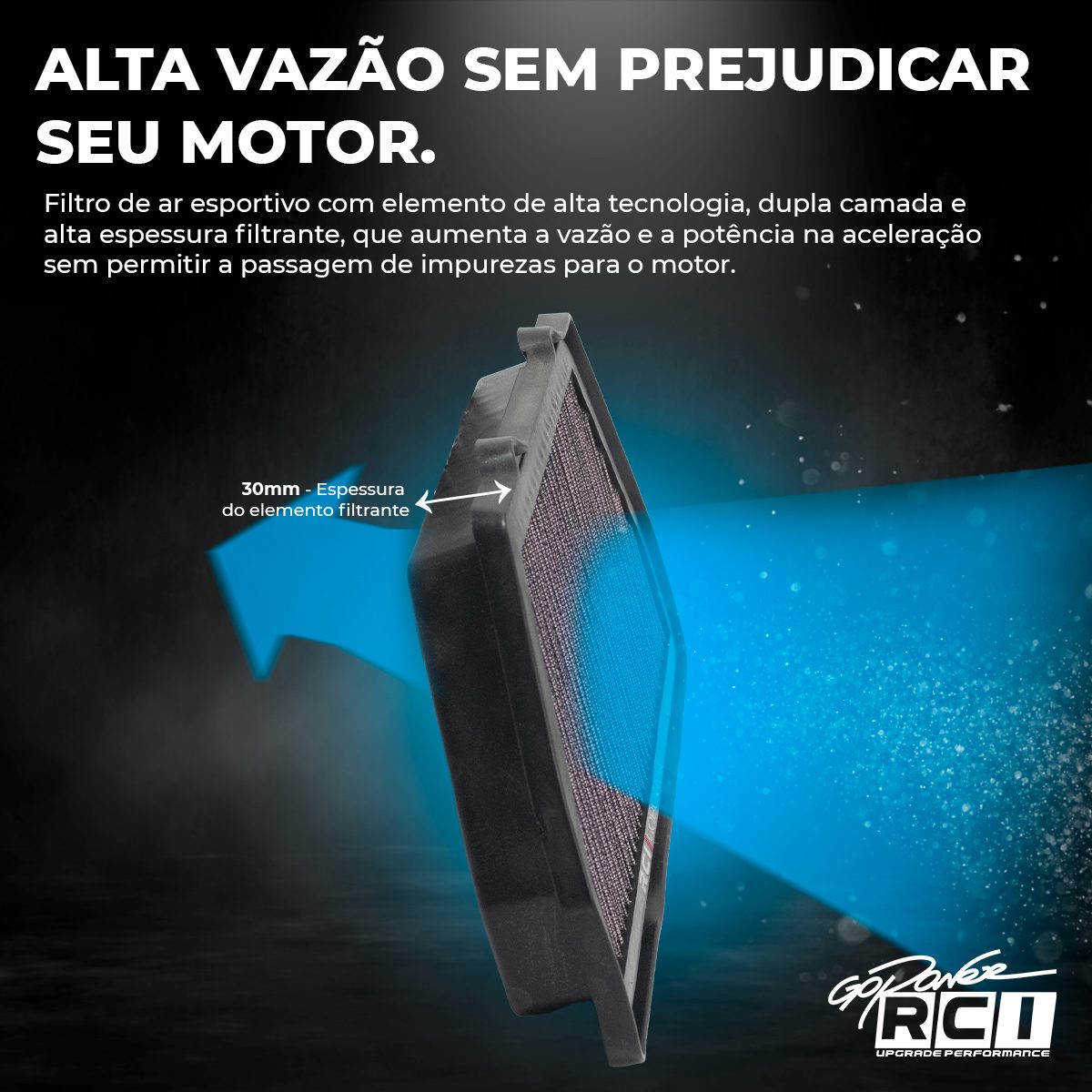Filtro de Ar Inbox Honda CBR 1000RR / Repsol 2008 a 2016 - Imagem 2
