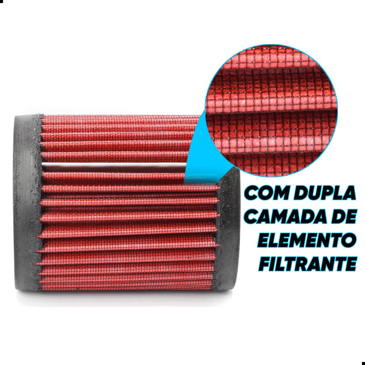 Filtro de Ar Inbox Honda Cg Titan Fan Start 150 2004 a 2008 (Carburada) - Imagem 5
