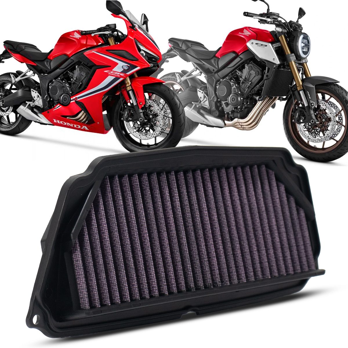 Filtro de Ar Inbox Honda CBR650R 2020 em Diante / CB650R 2020 em Diante