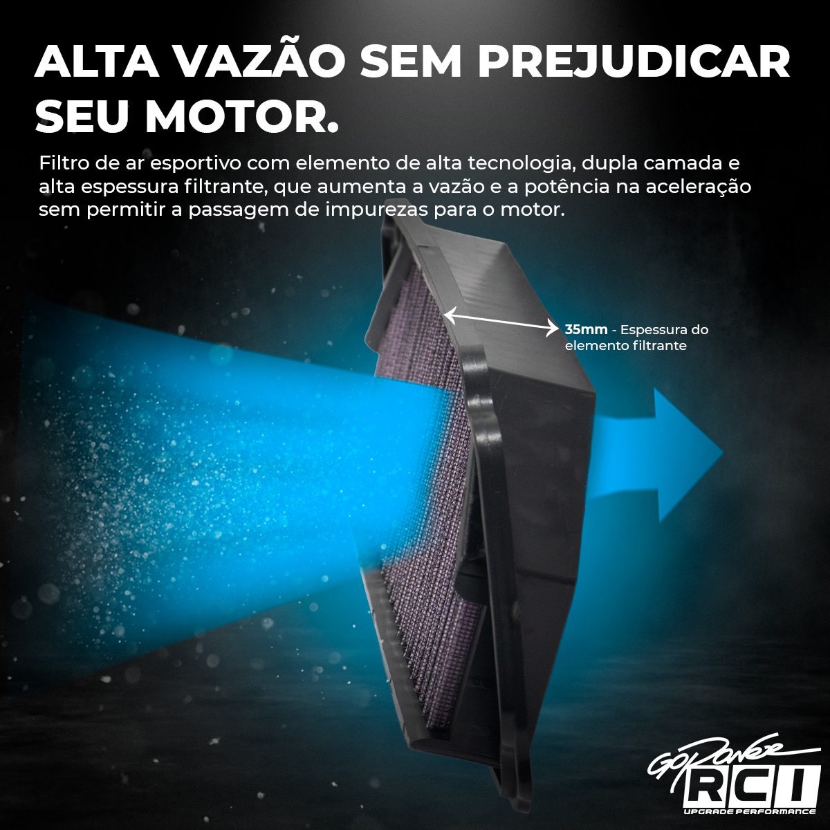 Filtro de Ar Inbox Honda CBR650R 2020 em Diante / CB650R 2020 em Diante - Imagem 2