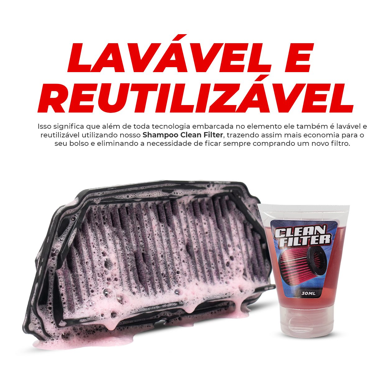 Filtro de Ar Inbox Honda CBR650R 2020 em Diante / CB650R 2020 em Diante - Imagem 5