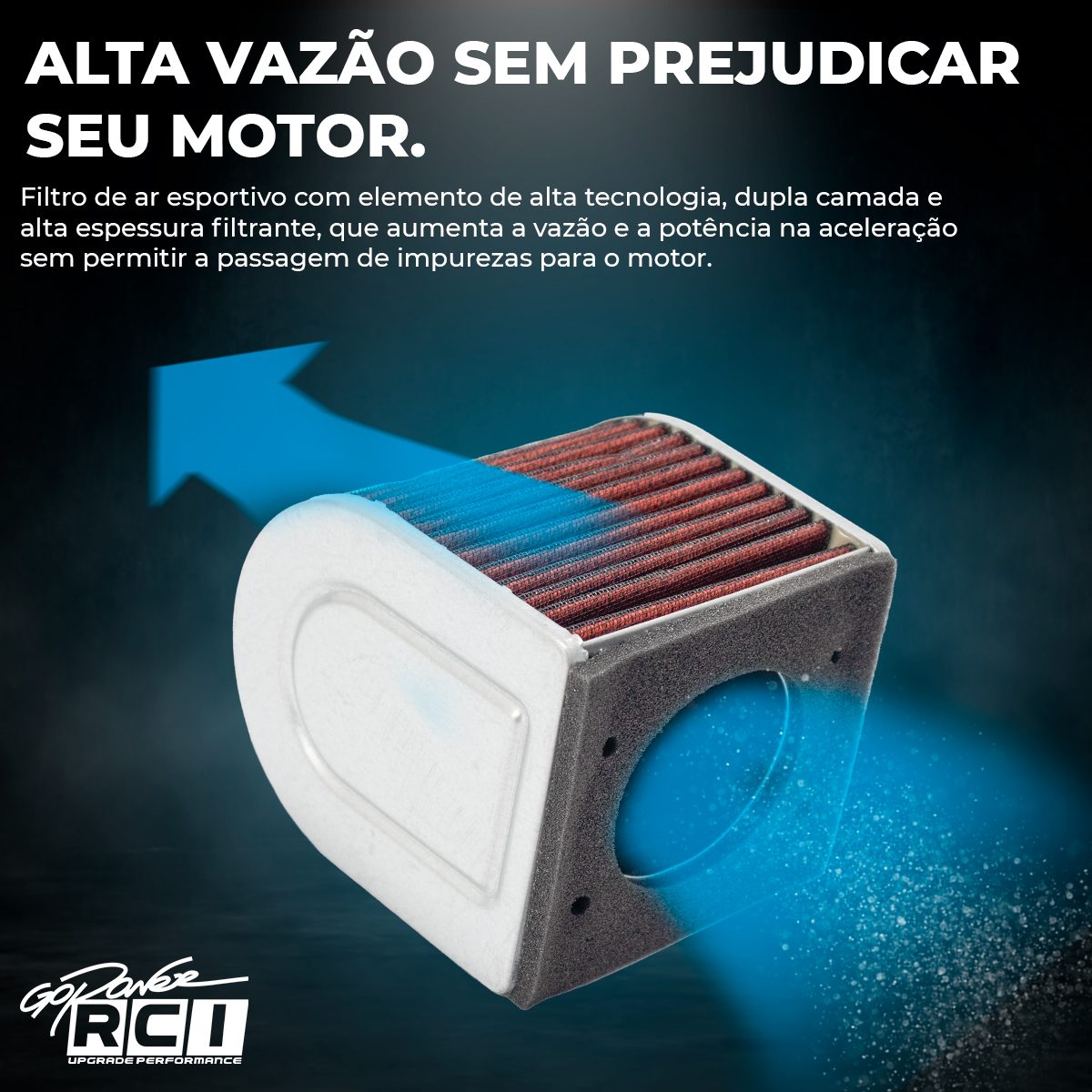 Filtro de Ar Inbox Honda CB500F/CB500X/CBR500R 2020 em Diante - Imagem 2