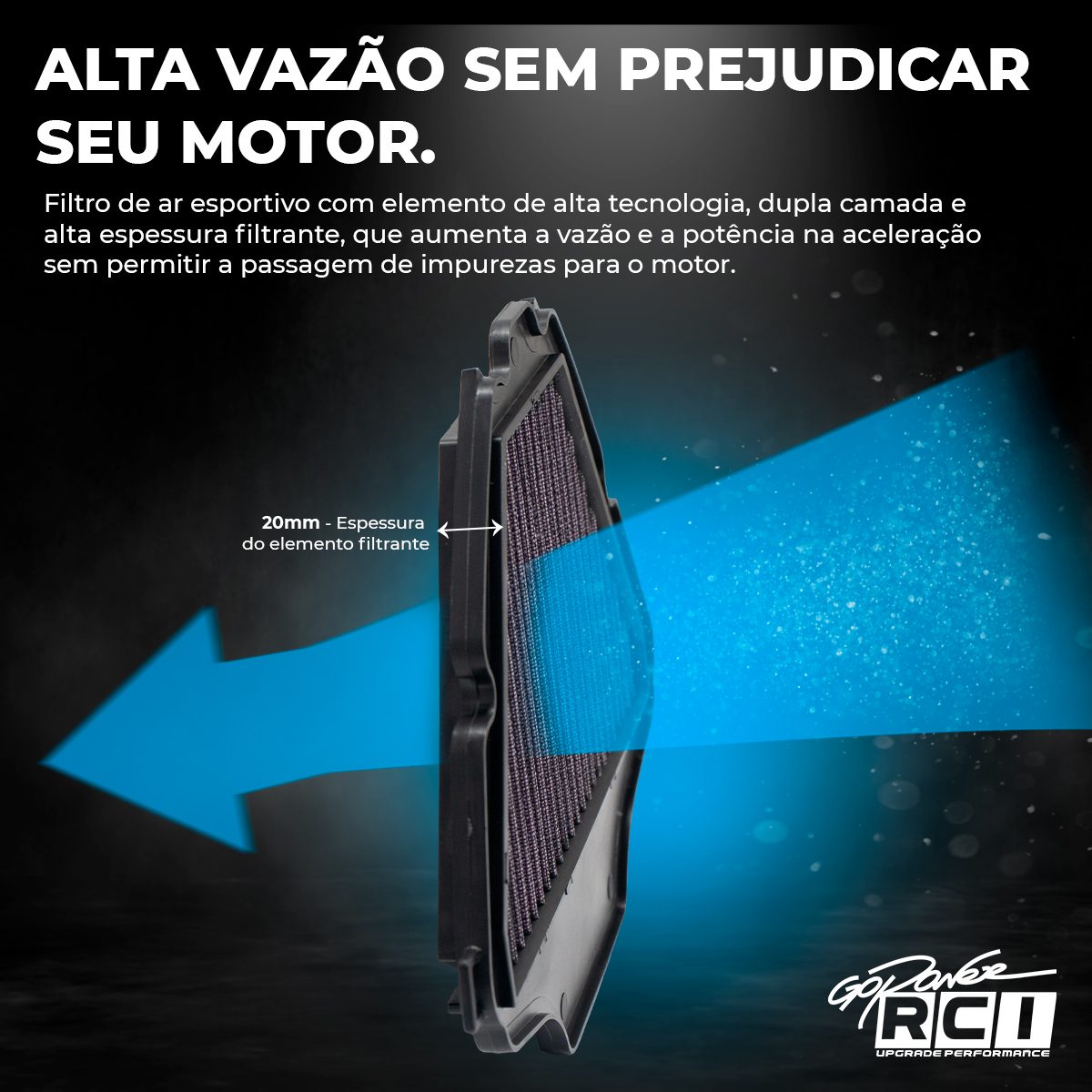 Filtro de Ar Inbox Honda NC750X / X-adv 750 2022 em Diante - Imagem 2