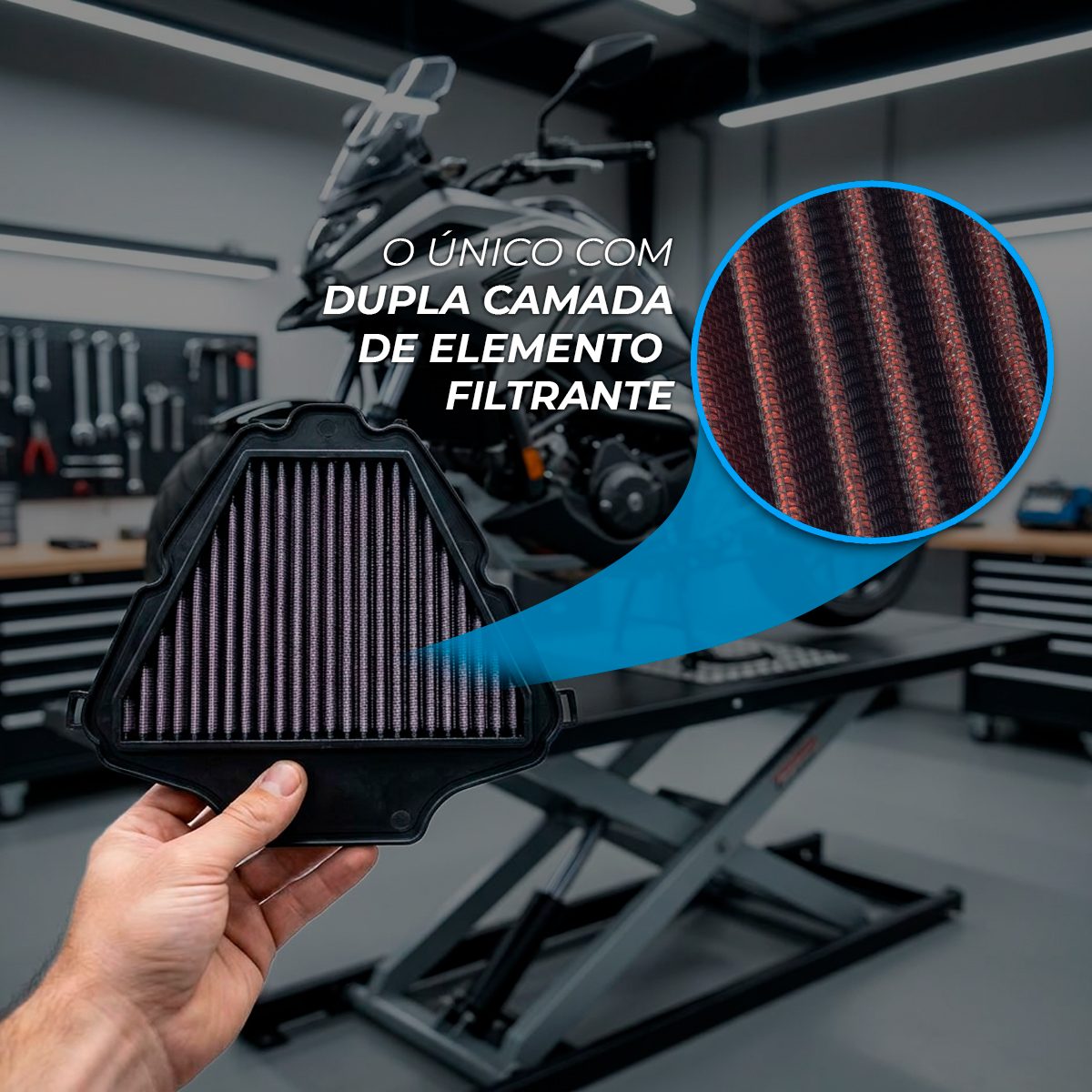 Filtro de Ar Inbox Honda NC750X / X-adv 750 2022 em Diante - Imagem 3