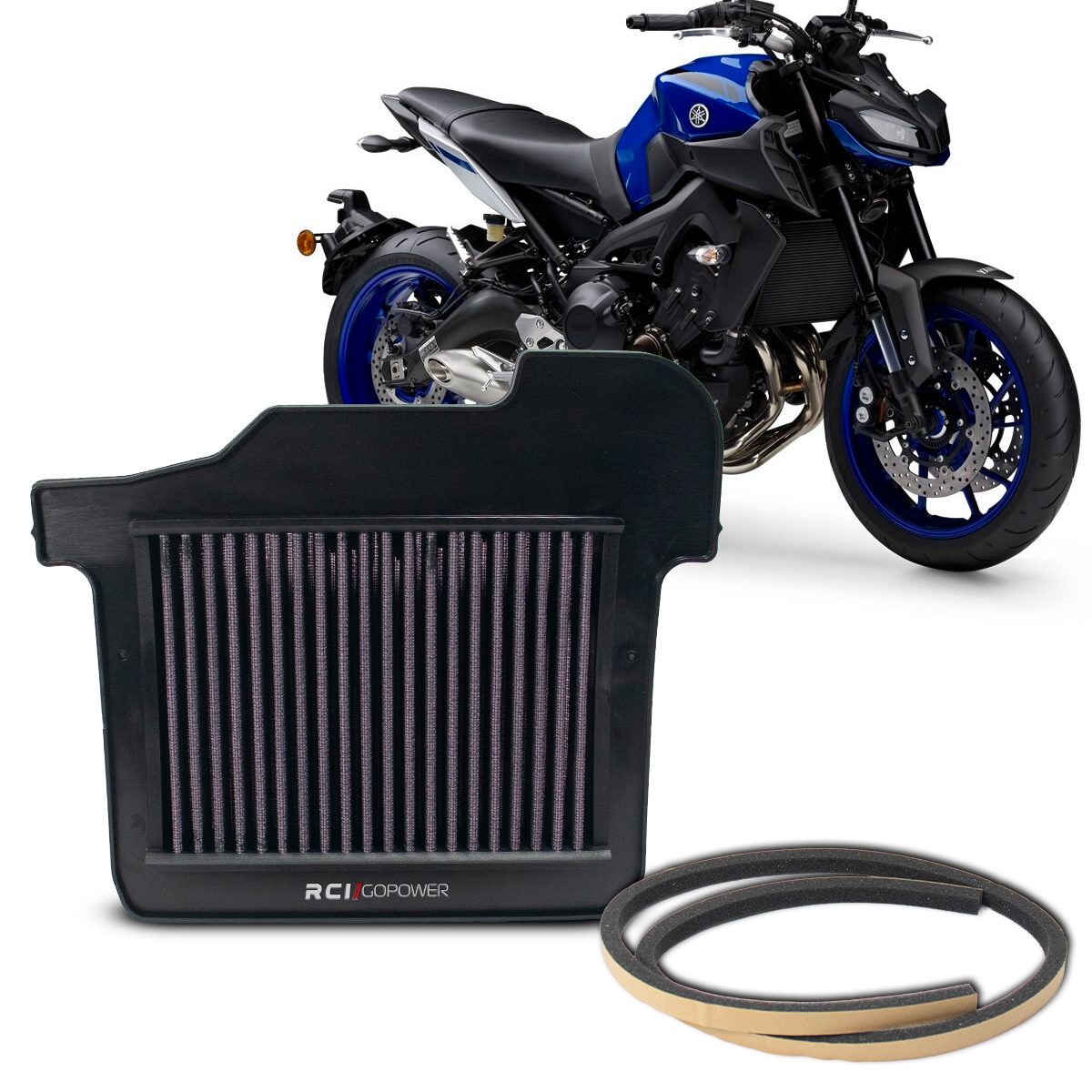 Filtro de Ar Inbox Yamaha MT09 2015 em Diante / Tracer 900 2016 em Diante