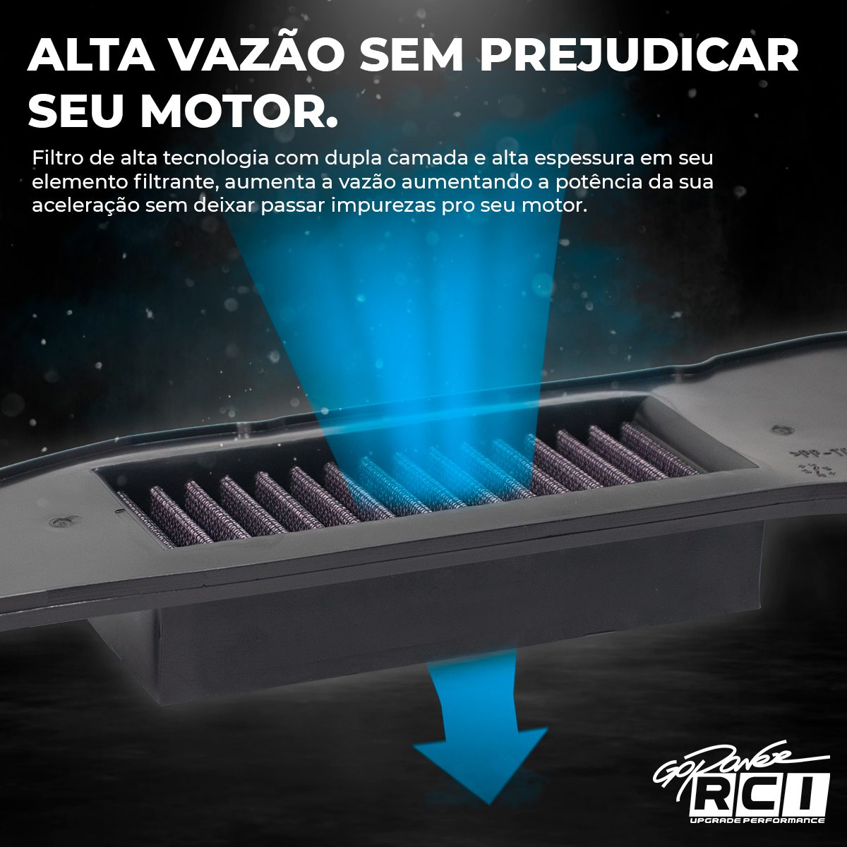 Filtro de Ar Inbox Yamaha Fluo 125 2022 em Diante - Imagem 2
