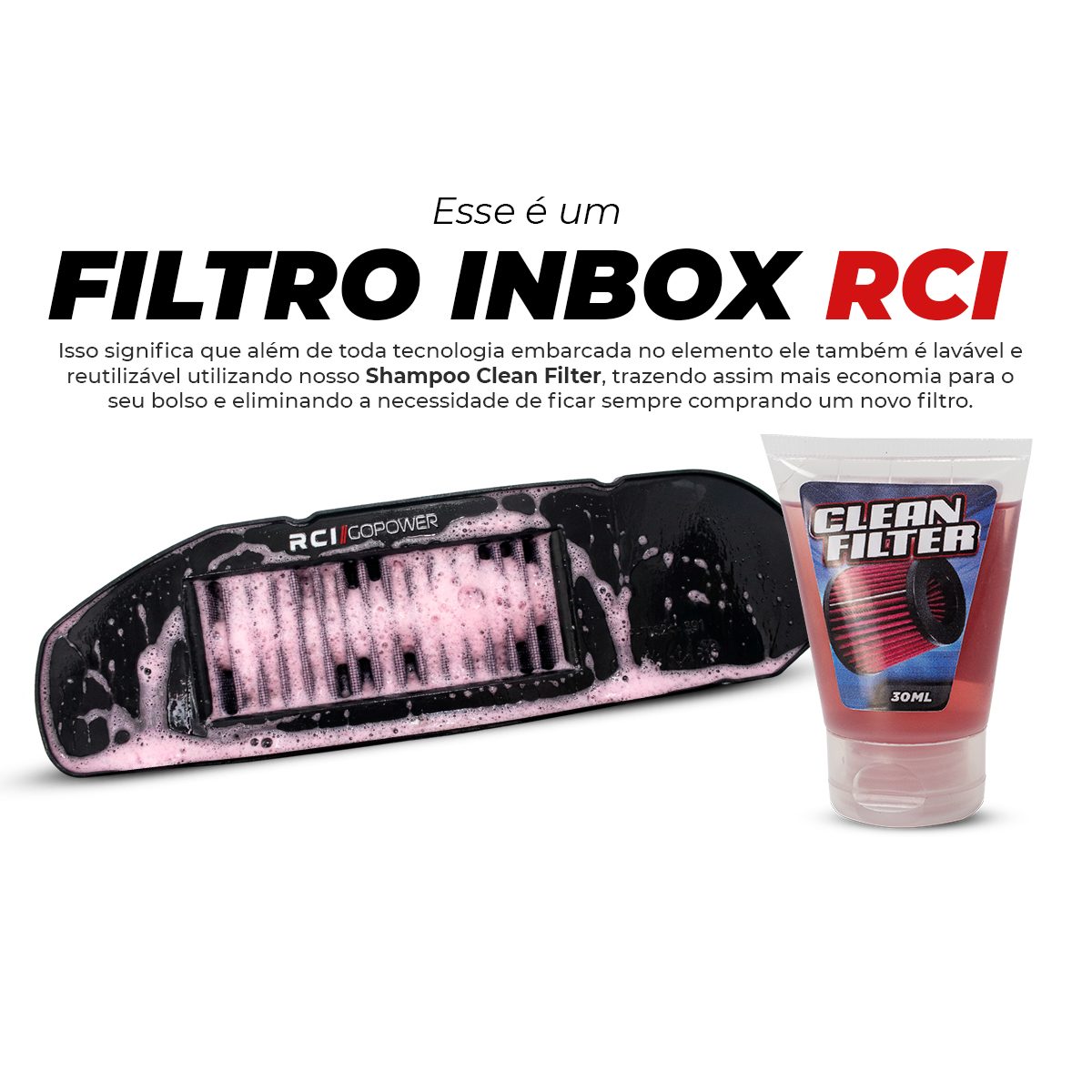 Filtro de Ar Inbox Yamaha Fluo 125 2022 em Diante - Imagem 5