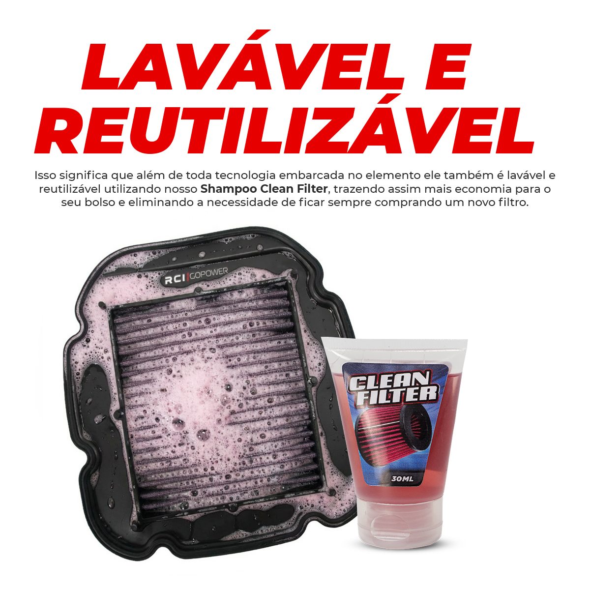 Filtro de Ar Inbox Suzuki V-strom DL650/DL650XT Todos Anos / DL1000 / Vstrom 2003 a 2009 - Imagem 5