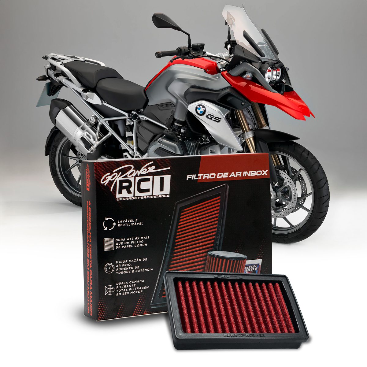 R1200GS 2013 em Diante / R1200ADVENTURE 2014 em Diante ( Refrigeração Liquida ) / R1250GS 2019 em Diante Todos Modelos (Refrigeração Liquida) - Imagem 3