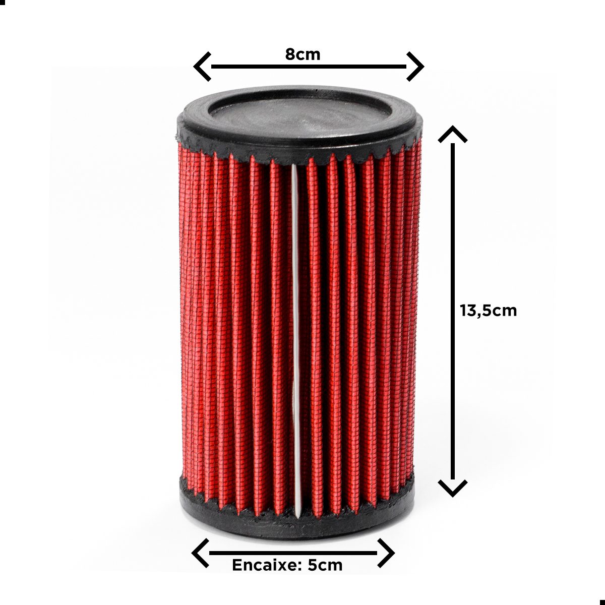 Filtro de Ar Inbox Apache 125CC 2001 a 2009 - Apache 150CC 2010 a 2015 - Imagem 2