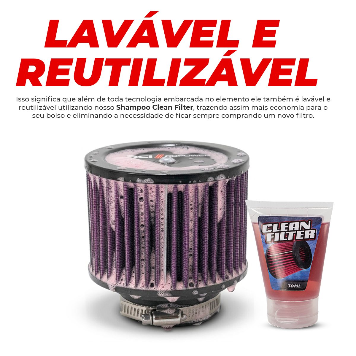 Filtro de Ar Inbox Royal Enfield Meteor 350 2021 em Diante / Classic 350 / Hunter 350 2022 em Diante - Imagem 5