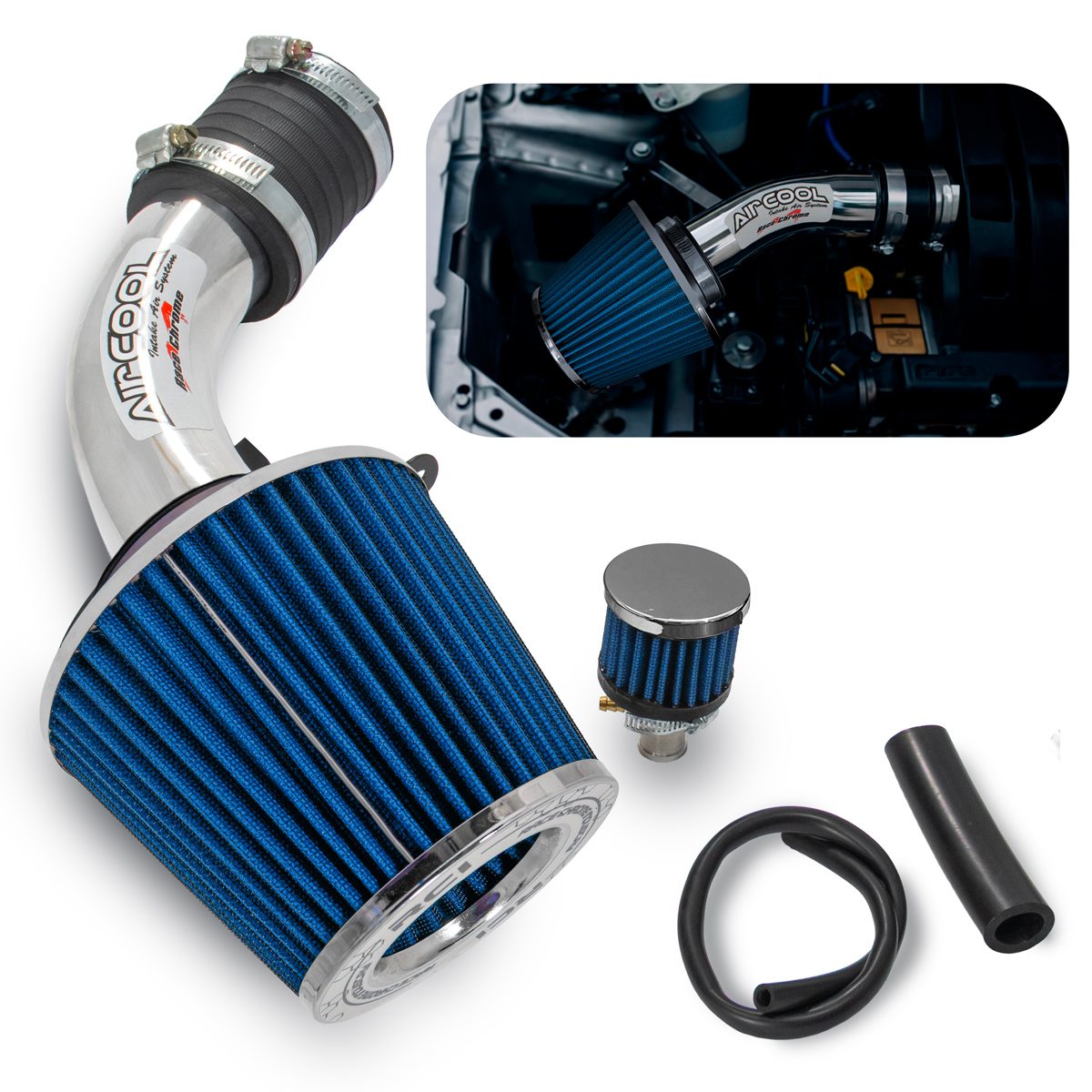 Kit Air Cool RCI Palio / Siena / Strada Fire 1.0 - 1.3 - 1.4 8V 2000 a 2003 - 2005 a 2012 (Não Serve 2004) - Imagem 6
