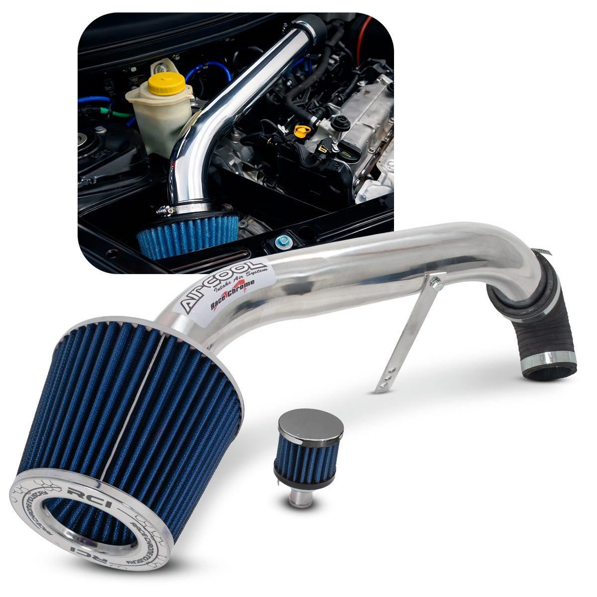 Kit Air Cool RCI Uno 1.0/1.4 2010 a 2016 / Palio / Punto 1.0/1.4 2013 em Diante / Mobi 1.0 8V 4 Cil. 2016 em Diante - Imagem 6