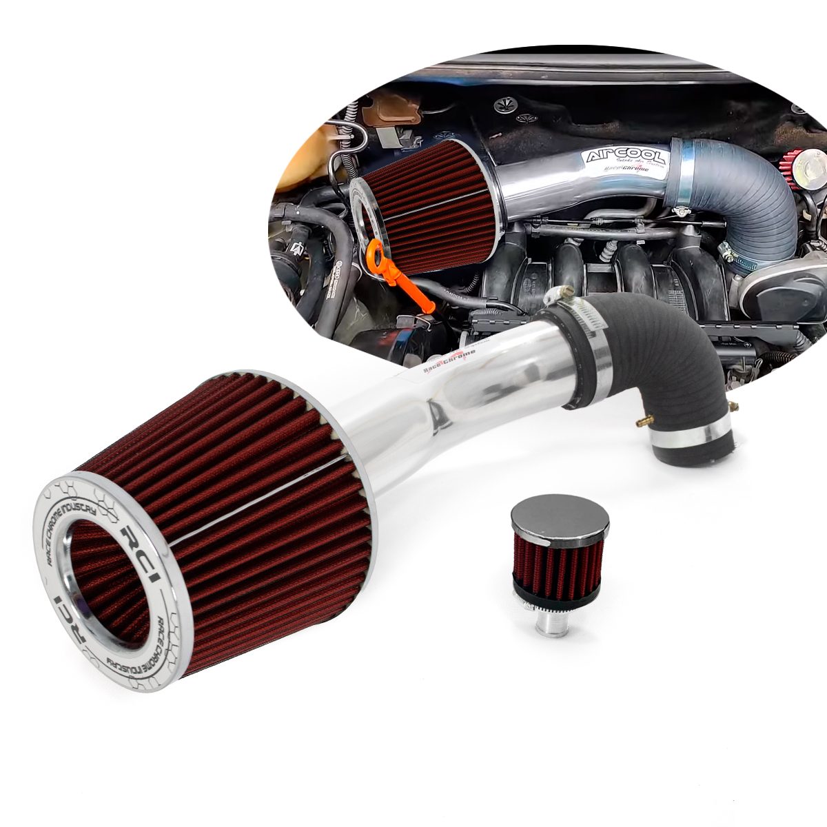 Kit Air Cool RCI Gol / Voyage / Fox 1.0CC 2009 a 2014