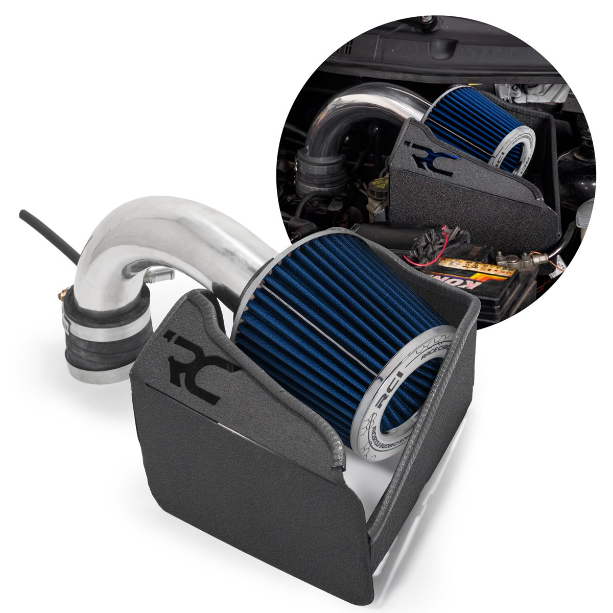 Kit Air Box RCI Air Box Fox 1.6 2004/2018 - Spacefox 1.6 2006/2018 - Gol Saveiro Voyage 1.6 2009/2018 (Geração 5,6,7) - Polo 1.6 2007/2016 - Imagem 6