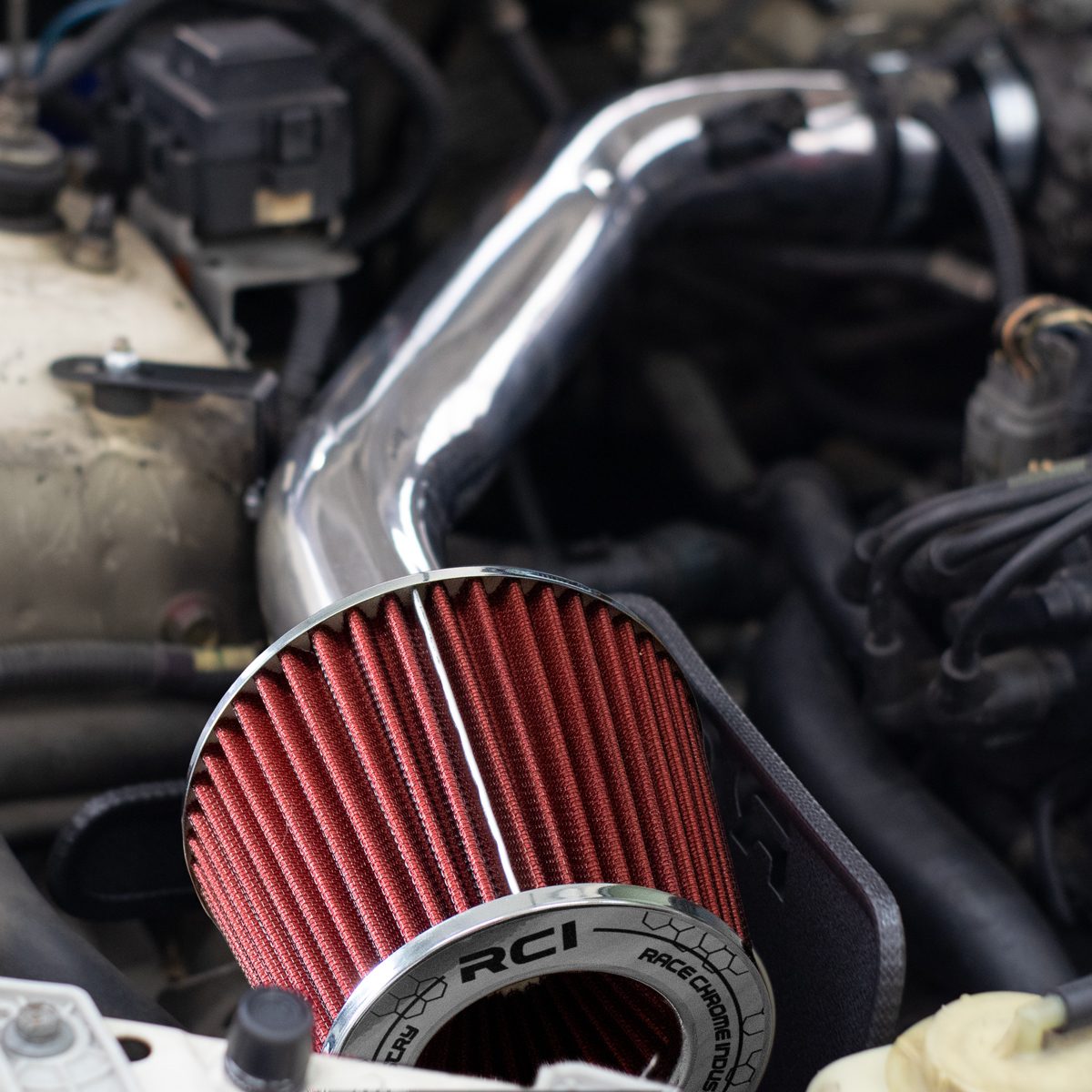 Kit Intake Short Ram Civic 1.6 16V 1993 a 1998 Coletor Admissão Alumínio (Horizontal) - Imagem 5