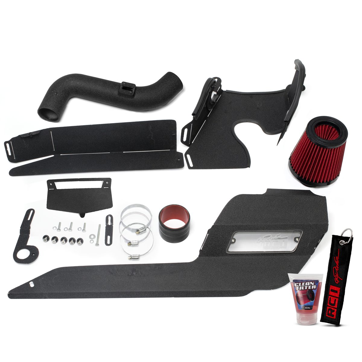Kit Cold Air Intake Jetta TSI 2.0 16V 200CV 2011 a 2013 / Passat 2011 a 2015 - Vermelho - Imagem 3