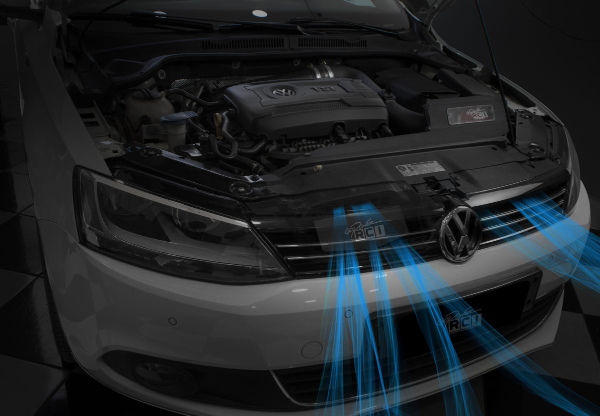 Kit Cold Air Intake Jetta TSI 2.0 16V 200CV 2011 a 2013 / Passat 2011 a 2015 - Vermelho - Imagem 6