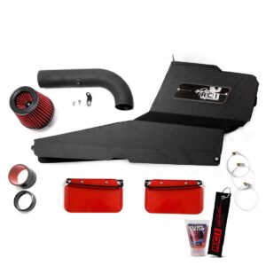 Kit Cold Air Intake Golf GTI 2.0 16V 2014 a 2021 - Vermelho