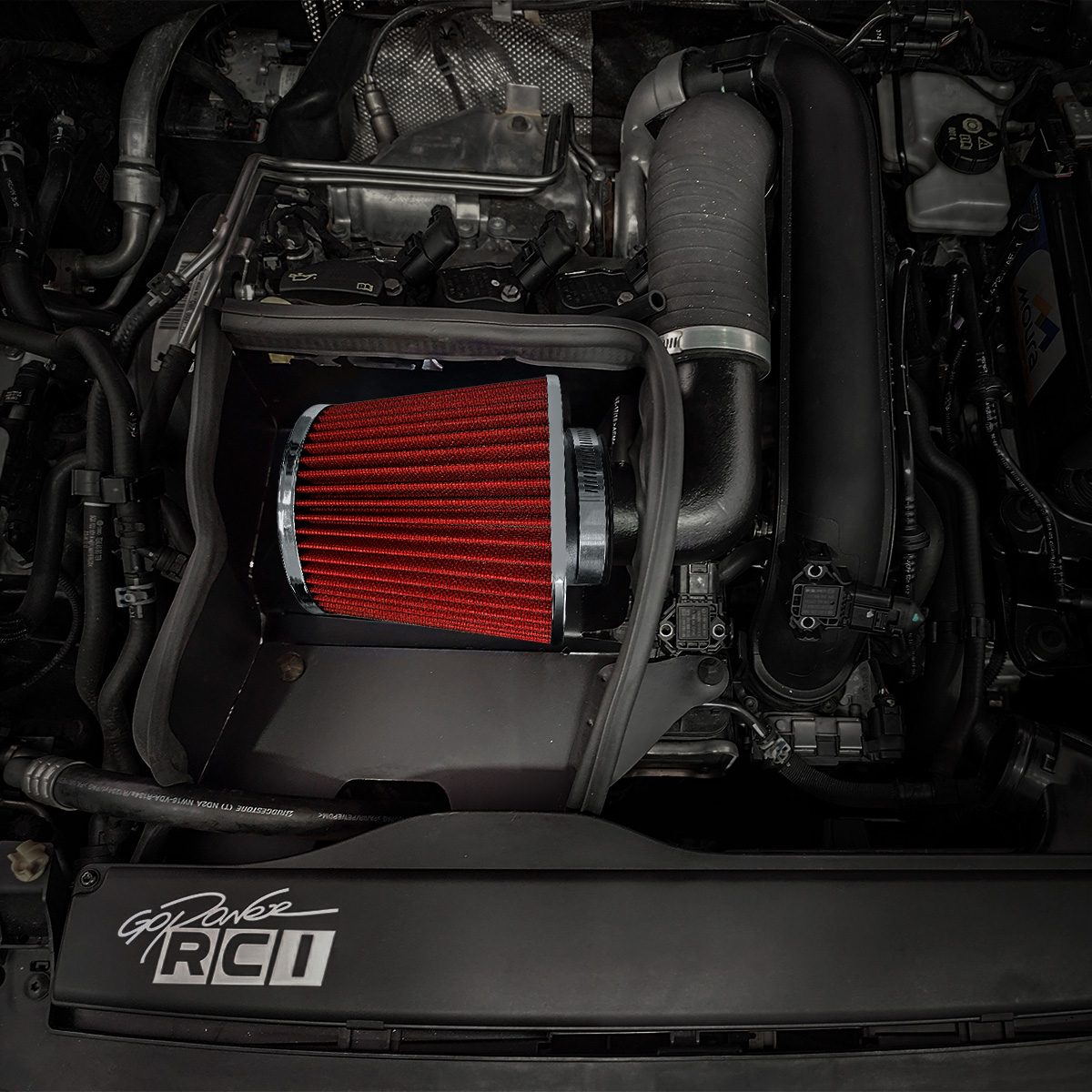 Kit Intake 1.4 TSI TFSI Universal - Polo GTS TSI 1.4 2020 em Diante / Jetta TSI 1.4 2016 / Tcross TSI 1.4 2019 em Diante / Nivus TSI 1.4 2025 em Diante / Virtus GTS TSI 1.4 2020 em Diante / Golf TSI 1.4 2014 a 2020 / Tiguan TSI 1.4 2016 em Diante / Taos TSI 1.4 2023 em Diante / Audi A3 TFSI 1.4 2015 em Diante / Audi Q3 TFSI 1.4 2019 em Diante. - Imagem 6