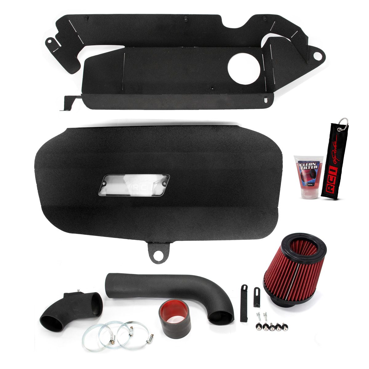 Kit Intake RCI Cold Air Intake BMW 2.0 16V Turbo N20 - 320I, 328I 2012 a 2018, 428I 2014 a 2016 - Vermelho - Imagem 4