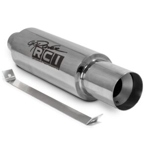Abafador Corpo 4'' / Comprimento 450MM / Interno 3" / Ponteira Acabamento Reto 3'' / Encaixe 2'' e 2.5''