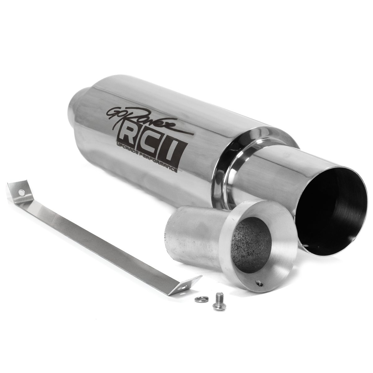 Abafador Corpo 4'' / Comprimento 450MM / Interno 3" / Ponteira Acabamento Reto 3'' / Encaixe 2'' e 2.5'' - Imagem 4