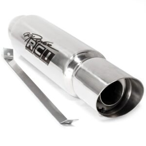 Abafador Corpo 4'' / Comprimento 400MM / Interno 2.5" / Ponteira Acabamento Chanfrada 3 1/2'' / Encaixe 2.5'' e 2"