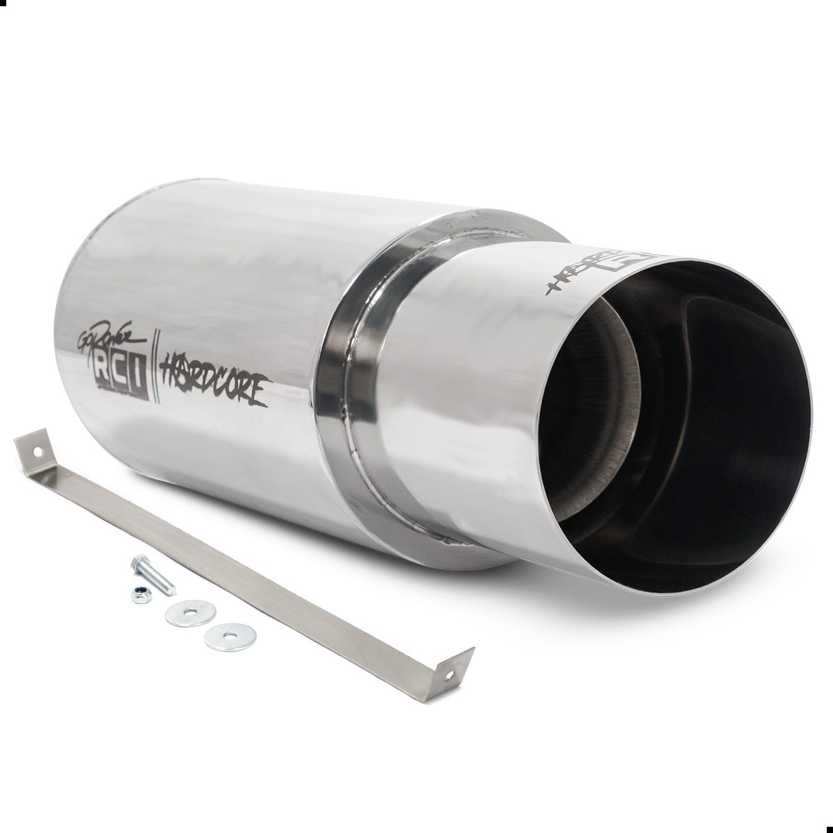 Abafador Corpo 6" / Interno 3" / Ponteira 5" / Comprimento Total 500MM / Encaixe 3" e 2" 1/2