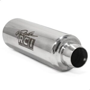 Abafador Universal 300MM Comprimento / Corpo 4'' / Interno 2,5'' / Encaixe 2" e 2.5"