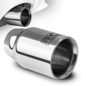 Ponteira Reta Inox 3" - Interno de 2"1/2 - Encaixe 2"