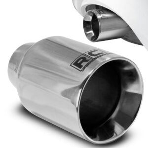 Ponteira Reta Inox 3" 1/2 - Interno de 3'' - Encaixe 2" 1/2