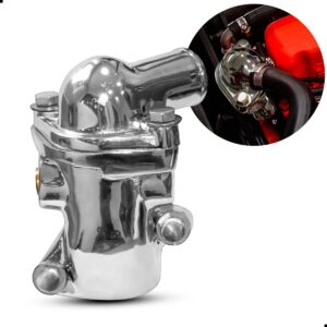 Kit Alumínio Cromado Corpo + Valvula Termostatica Opala 4 e 6CC Todos